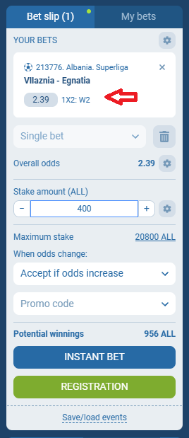 Vllaznia VS Egnatia koeficientët në 1xbet 12.05.2025