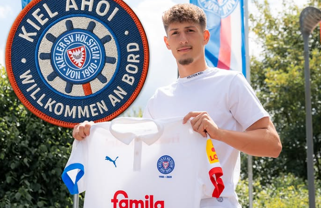 Hamza Muqaj, zyrtarisht pjesë e Holstein Kiel