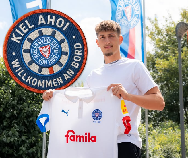 Hamza Muqaj, zyrtarisht pjesë e Holstein Kiel