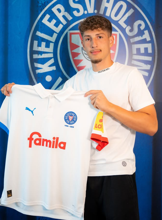 Hamza Muqaj, zyrtarisht pjesë e Holstein Kiel