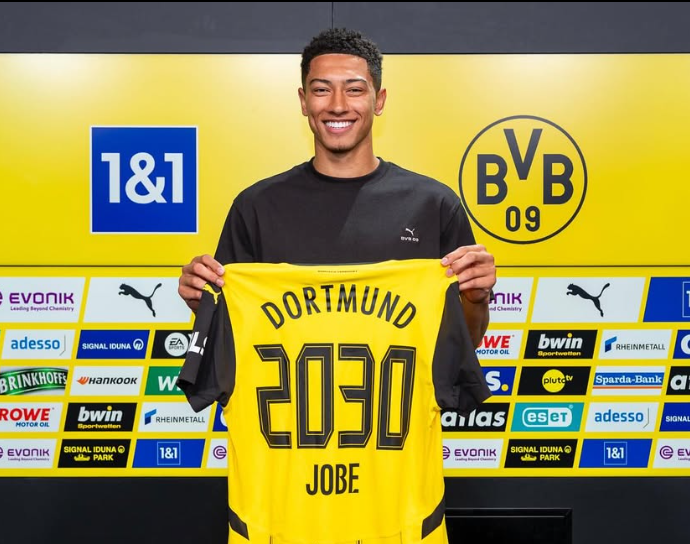 Jobe Belligham do të fitojë më shumë nga Borussia Dortmund, se vllai
