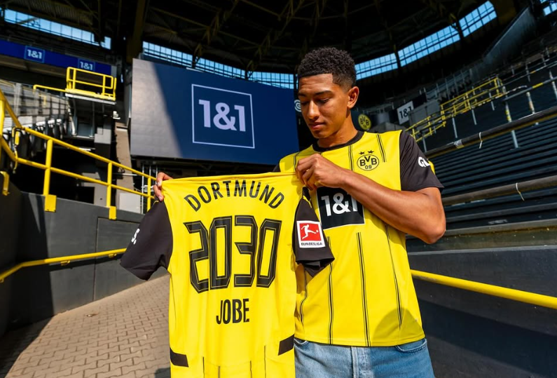 Jobe Belligham do të fitojë më shumë nga Borussia Dortmund, se vllai