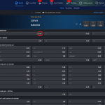 Letoni VS Shqipëri koeficientët në Mozzartbet 10.06.2025