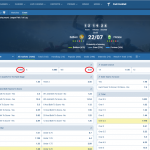 FC Ballkani VS Floriana koeficientët 1xbet 22.07.2025