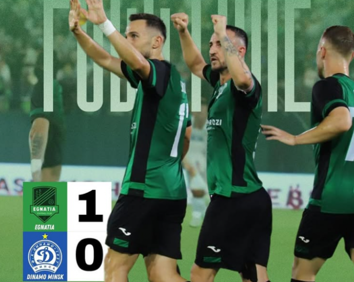 Egnatia arrin të vendosë historinë në ekipin e saj