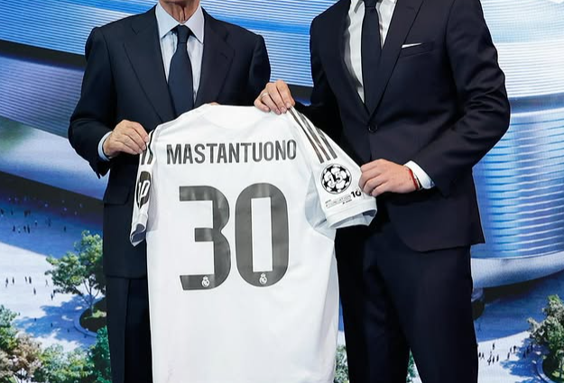 Mastantuono, pjesë e akademisë së Real Madrid si një mënyrë angazhimi