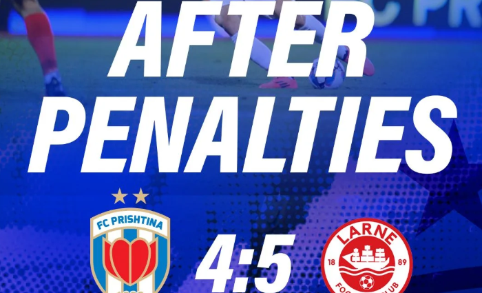 Prishtina eleminohet nga Konferencë Liga