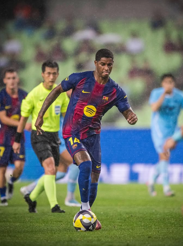 Marcus Rashford shënon golin e parë nën fanellën e Barcelonës