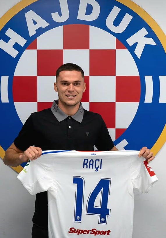 Ron Raqi nënshkruan kalimin e tij në Hajduk Split