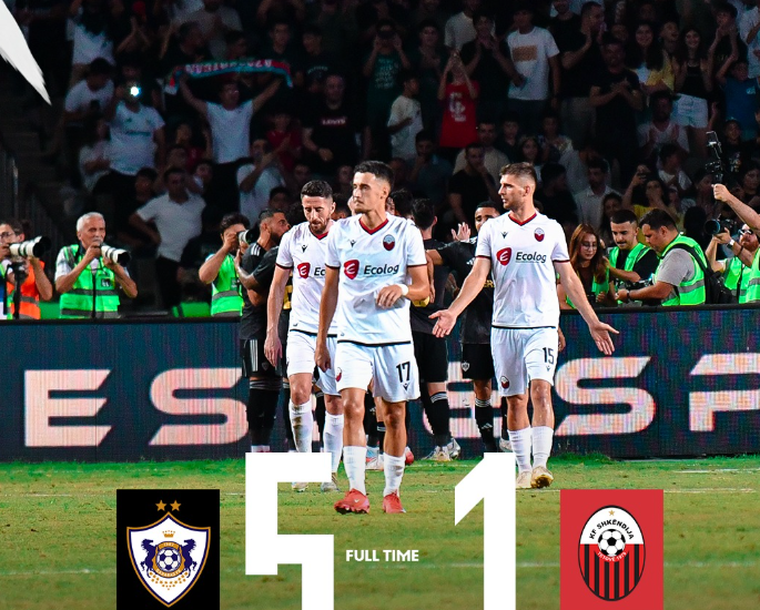 Shkëndija mbyll ëndrrën e saj në Champions League