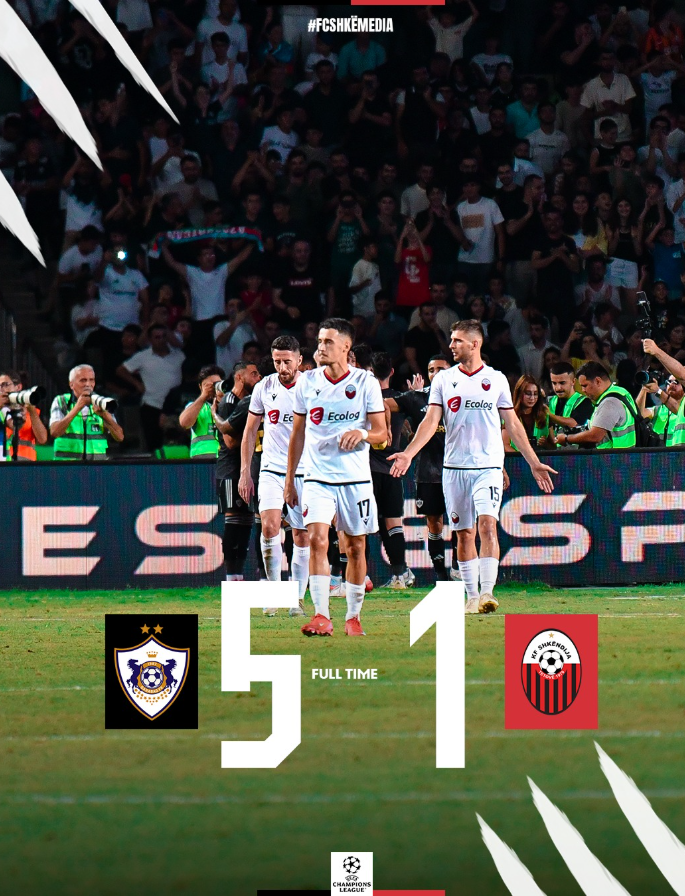 Shkëndija mbyll ëndrrën e saj në Champions League