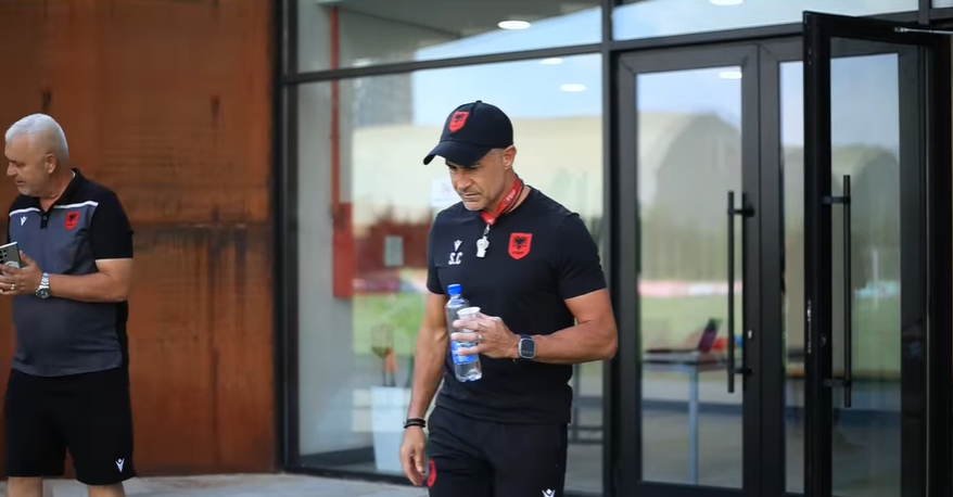 Përballja me Letoninë, përgatitja e ekipit Shqiptar