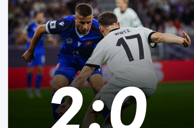 Gjermania e pëson me një humbje në Sllovaki