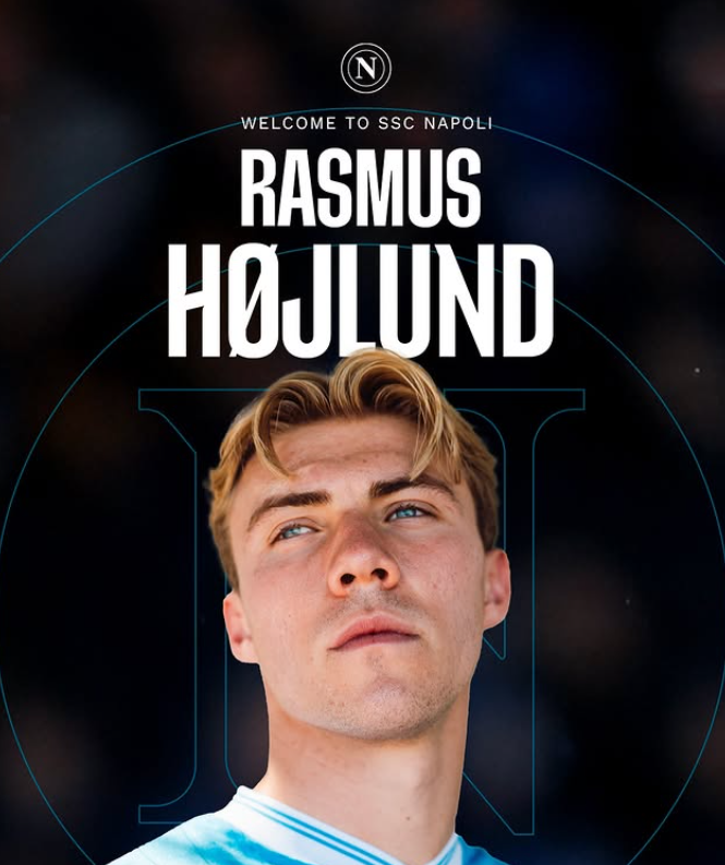 Rasmus Hojlund ka finalizuar kalimin e tij drejt Napolit