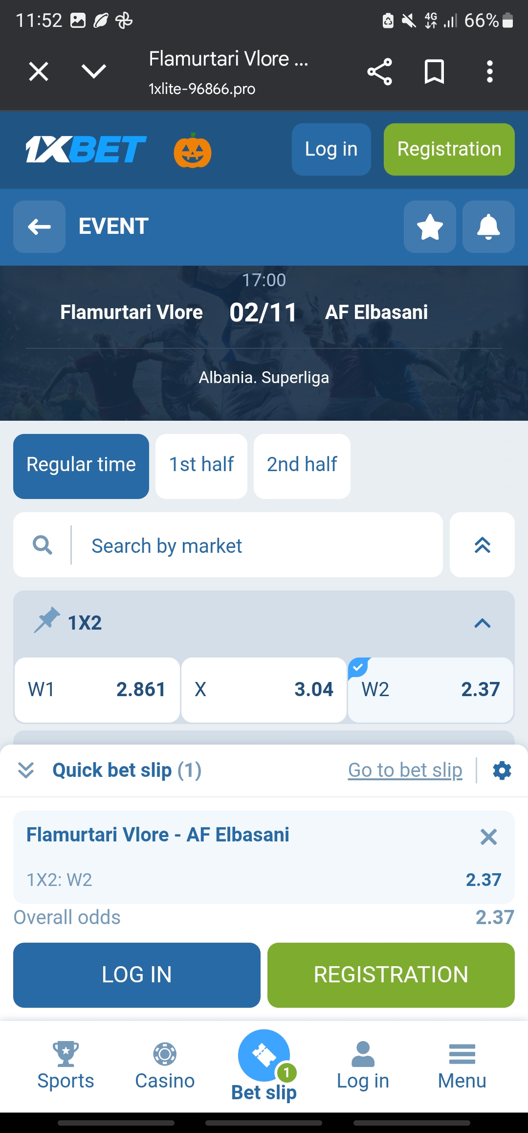 Flamurtari VS AF Elbasani