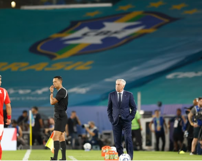 Ancelotti I bindur, kërkon të bëhët I pari trajner I huaj që fiton me Brazilin