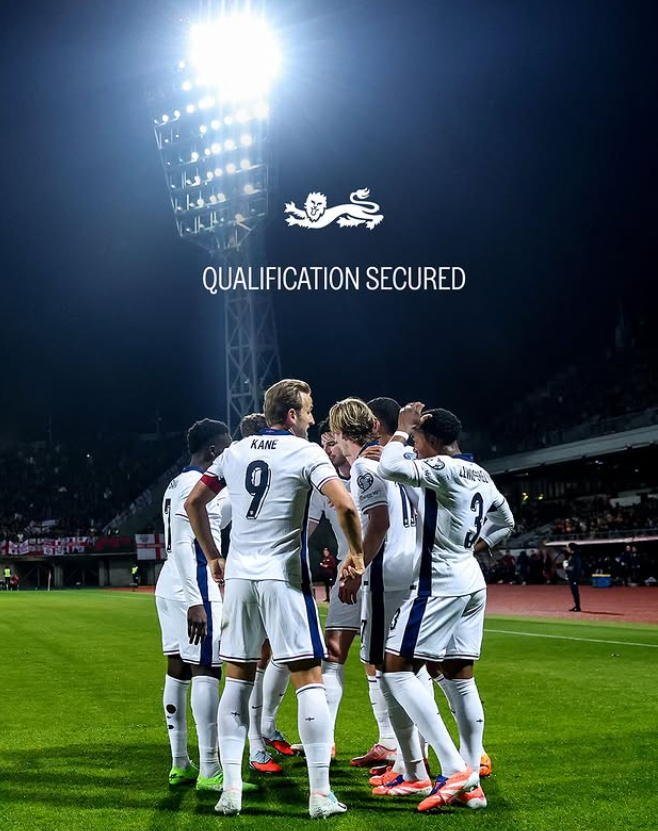 Anglia prin katër kombëtaret e tjera që siguruan Botërorin