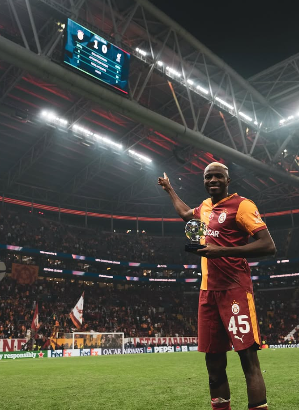 Osimhen vendos me golin e tij suksesin e Galatasaray ndaj Liverpool
