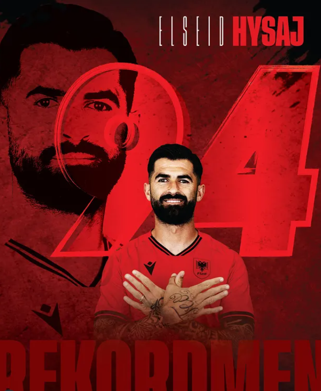 Elseid Hysaj vendos një rekord me Kombëtaren Shqiptare