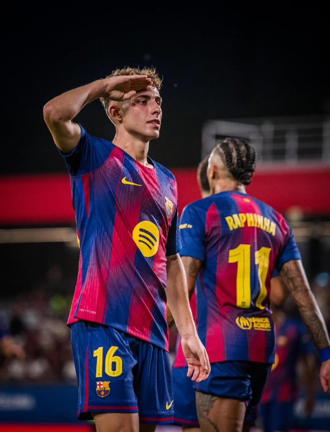 Fermin Lopez arrin të vendosë një rekord më të mirë se Messi