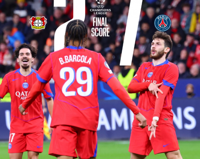 PSG arrin të mposhtë Leverkusen me një rezultat të thellë