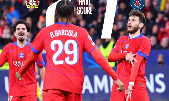 PSG arrin të mposhtë Leverkusen me një rezultat të thellë