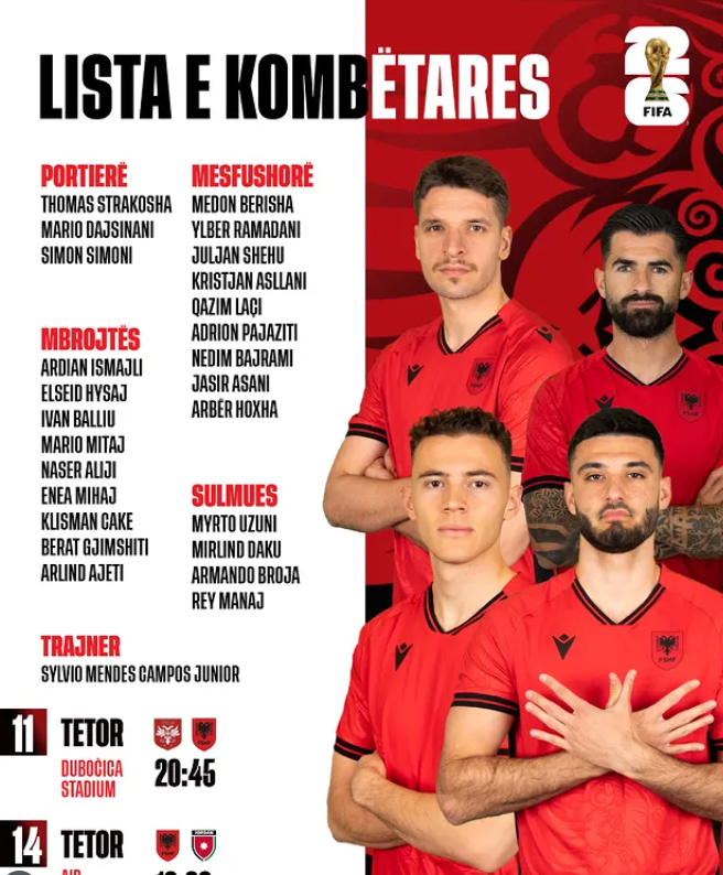 Zgjedhja e Sylvinho për dy ndeshjet e rëndësishme në vijim