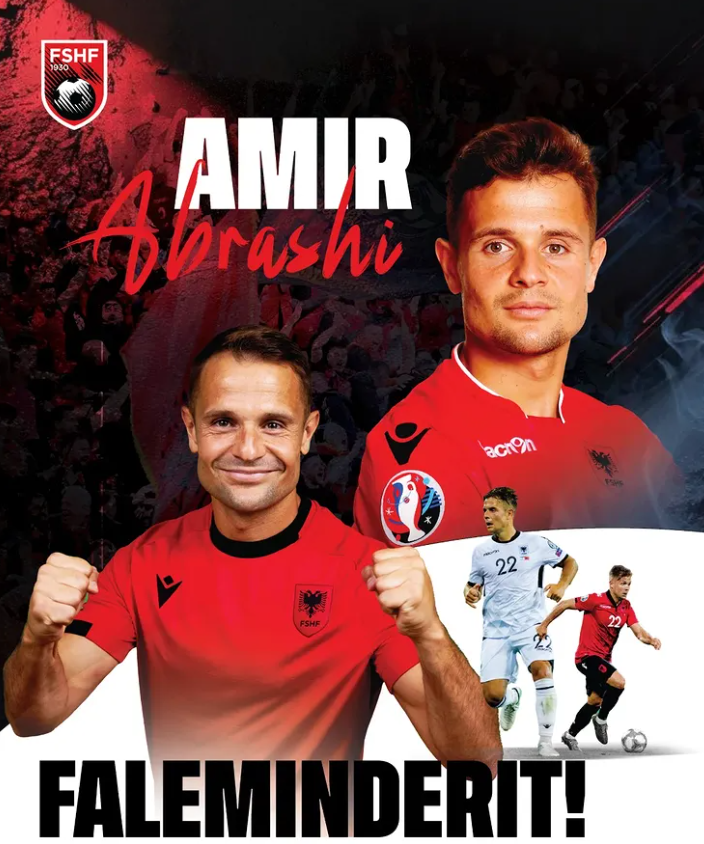 Amir Abrashi i dha lamtumirën Kombëtares Shqiptare