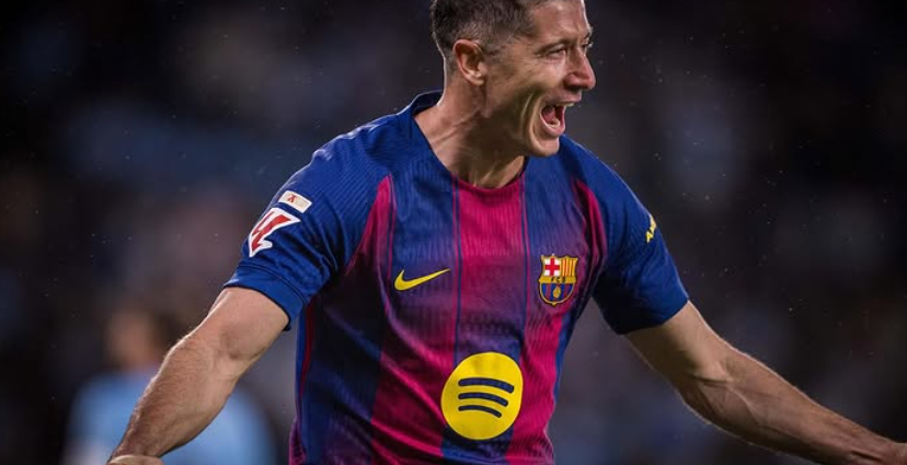 Lewandowski shkuran histori në Barcelona, lë pas Neymar