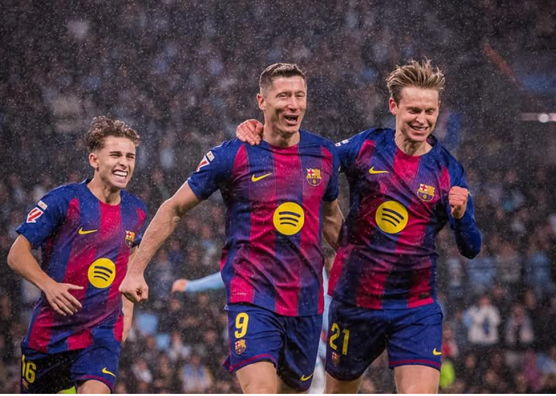 Lewandowski shkuran histori në Barcelona, lë pas Neymar