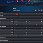 Napoli VS Eintracht Frankfurt koeficientët në Mozzartbet 04.11.2025