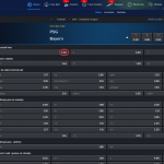 PSG VS Bayern Munich koeficientët në Mozzartbet 04.11.2025