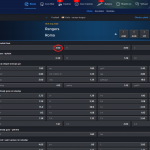 Rangers VS AS Roma koeficientët në Mozzartbet 05.11.2025