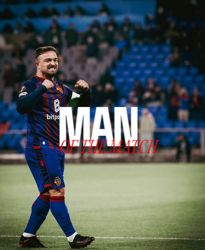 Shaqiri pjesë e formacionit të javës në Europa League