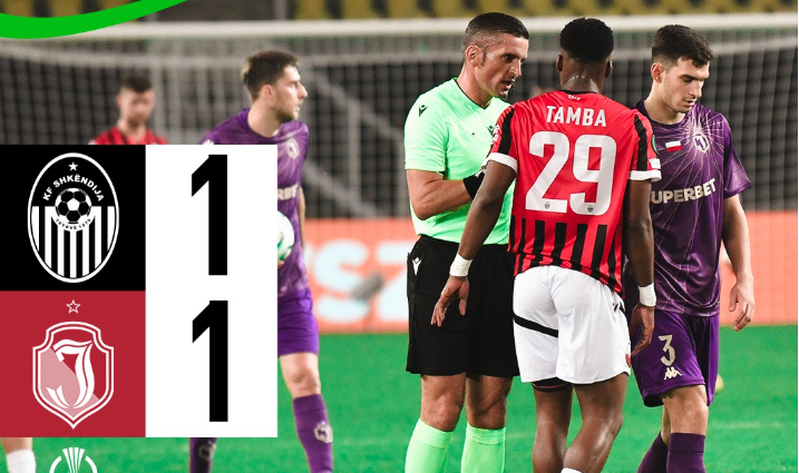 Sekondat që ndëshkuan Shkëndijen në Konferencë Ligë