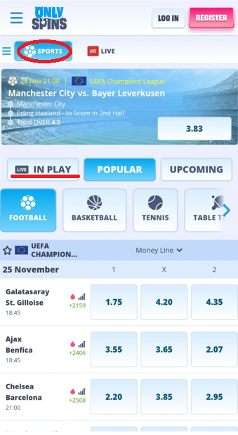 Basti Sportiv OnlySpins