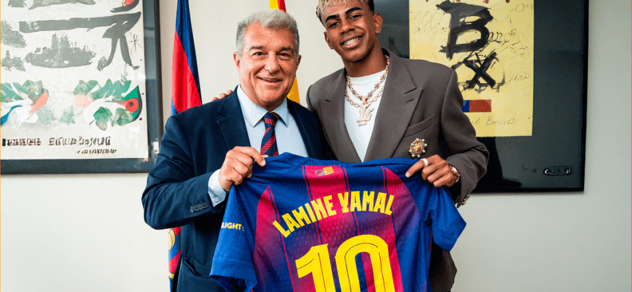 Laporta: Yamal më I mirë në botë në pozicionin e tij