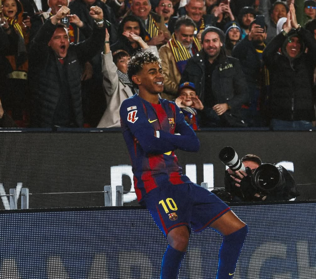 Yamal vendos një rekord, mposht Messin